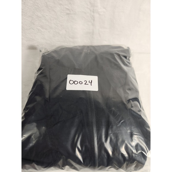 CALIA by Carrie Underwood Womens S Hooded Windbreaker Pure Black Water Repellent - Picture 9 of 9